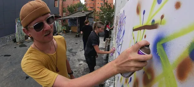 Taller privado de grafitis en Bogotá