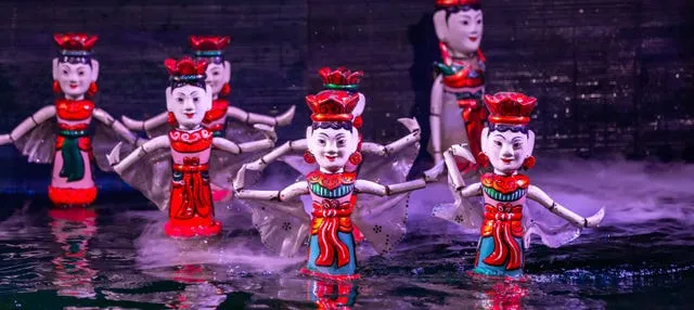 Espectáculo de marionetas de agua