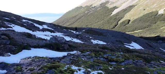 Trekking por el glaciar Martial