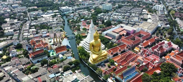 Paseo en barco por los canales de Bangkok + Big Buda