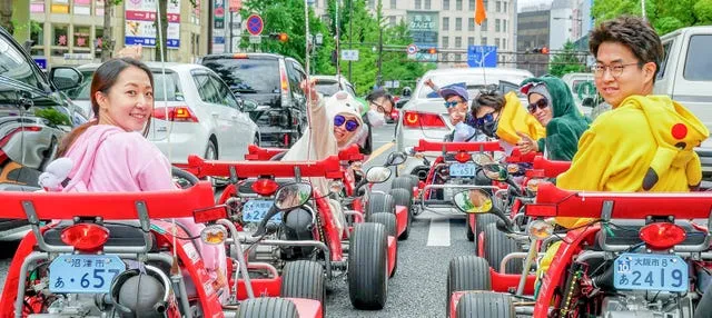 Tour en kart por Osaka