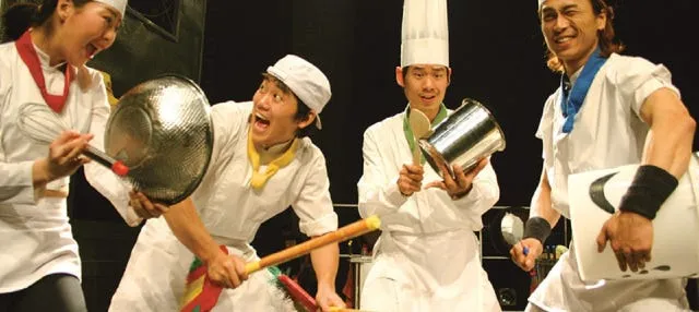 Espectáculo Nanta en el teatro Myeongdong