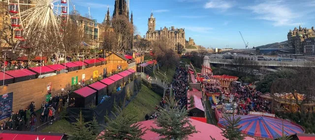 Tour navideño por Edimburgo