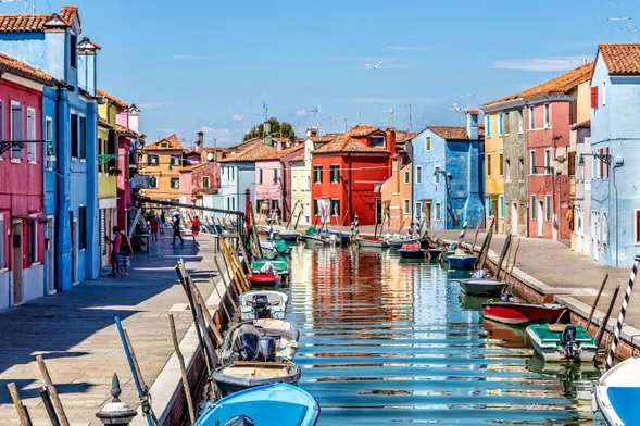 Excursión a Murano y Burano por libre