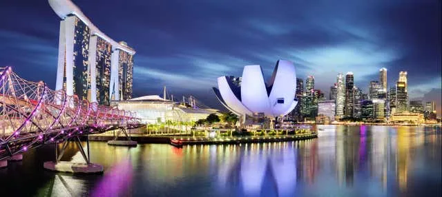 Tour nocturno por Marina Bay