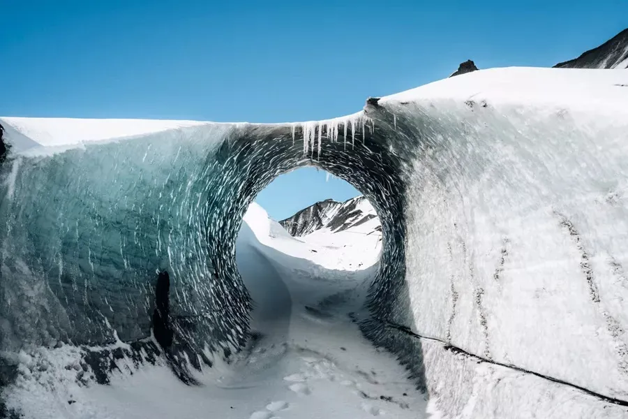 Recorrido de hielo por la cueva de Katla