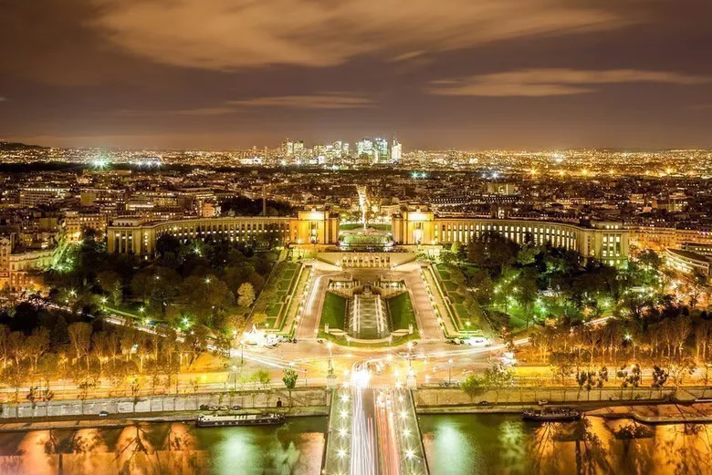 Tour nocturno por París