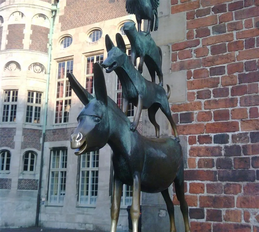 Estatua de Los músicos de Bremen