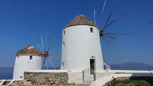 Molinos de viento de Mykonos